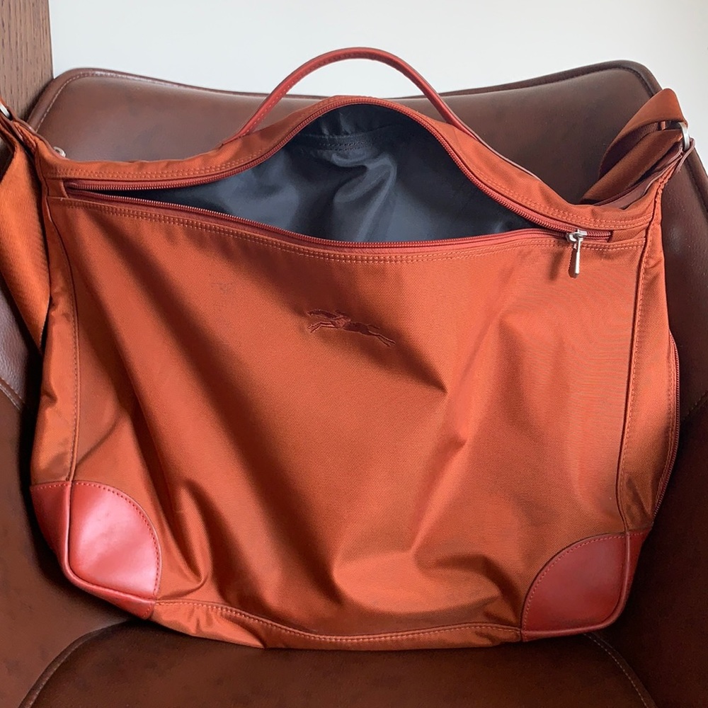 LONGCHAMP. Multipurpose Orange bag - office, travel, evening out! - Picture 1 of 11